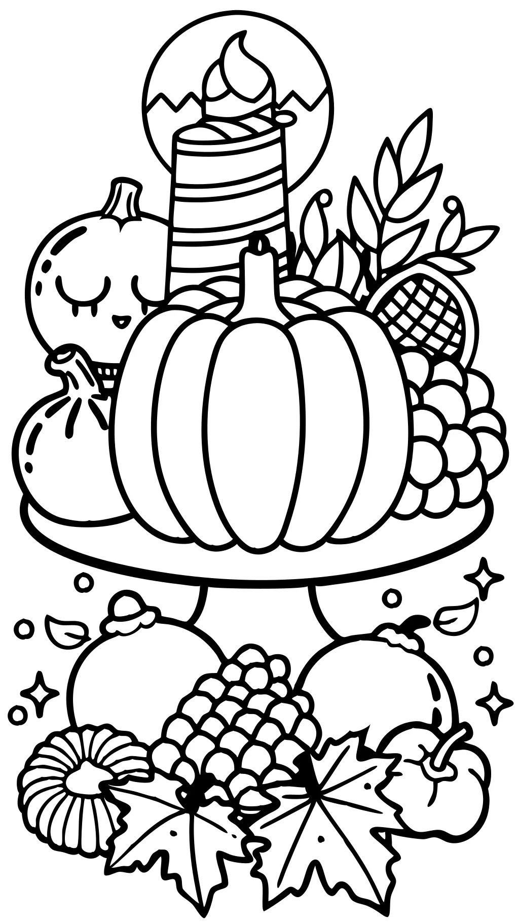 thankgiving coloring pages